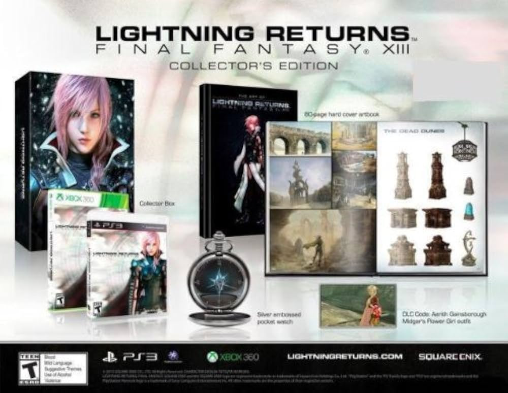 Lightning Returns: Final Fantasy XIII 13 Collectors Edition - Xbox 360 (Pre-owned)
