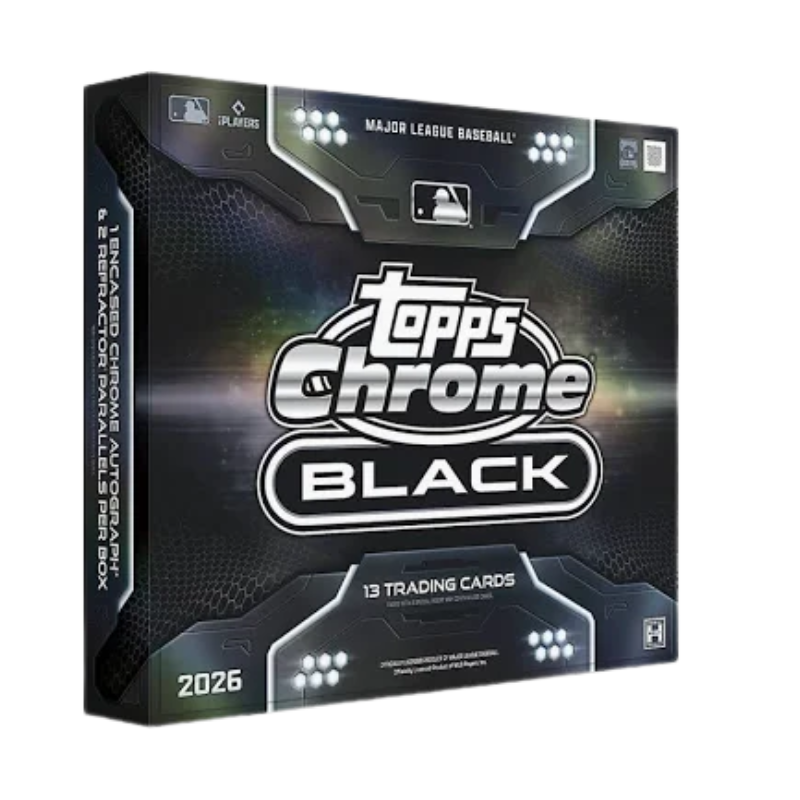 2026 Topps Chrome Black Baseball Hobby Box